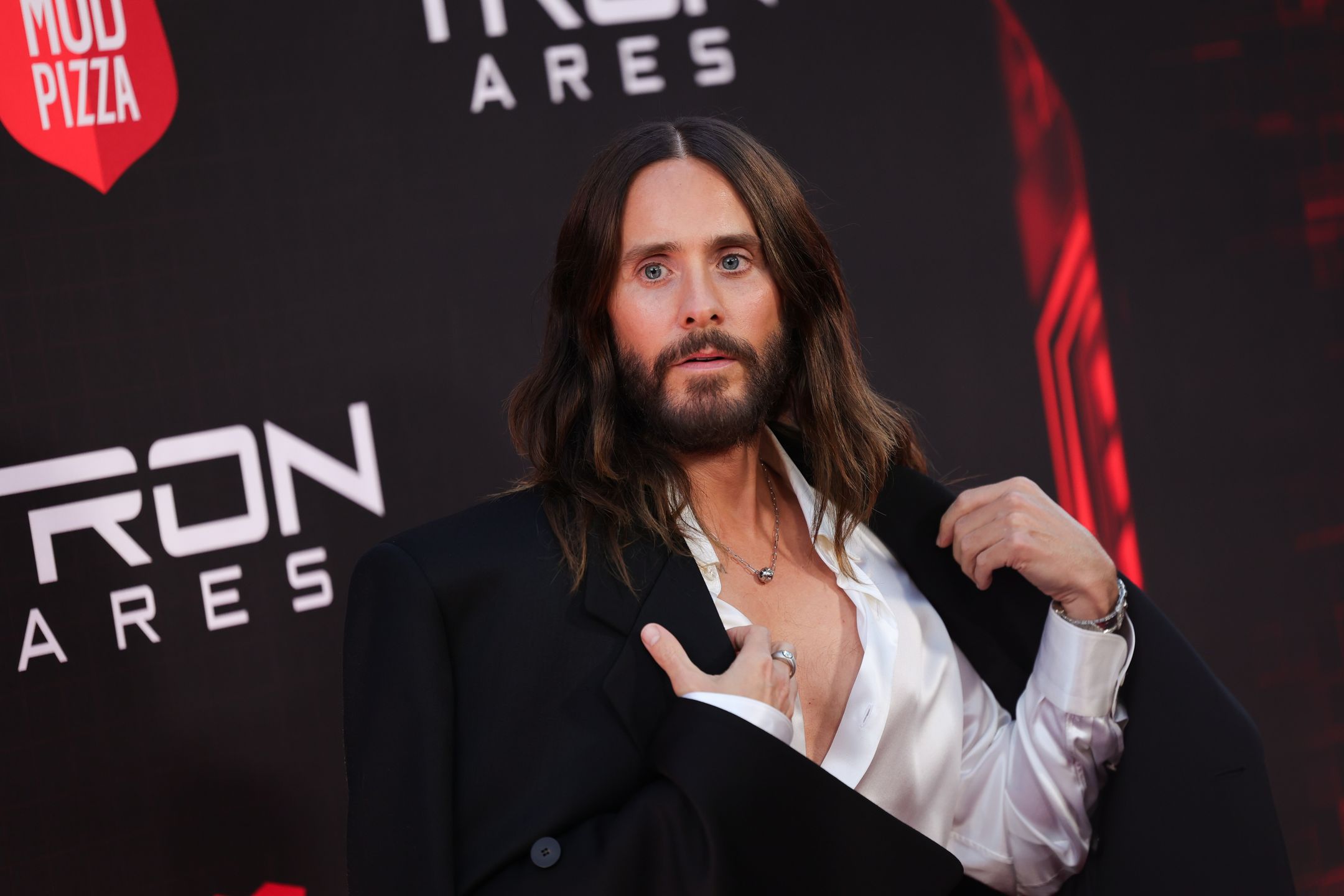 Premiere Of Disney's "Tron: Ares"HOLLYWOOD, CALIFORNIA - OCTOBER 06: Jared Leto arrives at the premiere of Disney's "Tron: Ares" at TCL Chinese Theatre on October 06, 2025 in Hollywood, California.  (Photo by Maya Dehlin Spach/WireImage)Maya Dehlinbestof, topix