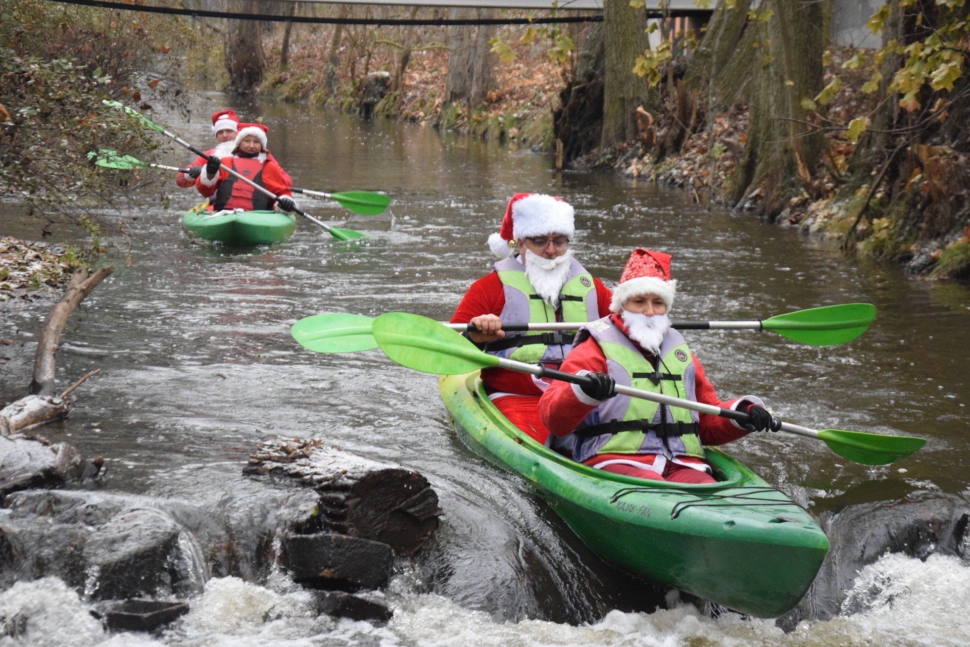 Święty Mikołaj przypłynie do Gorzowa kajakiem