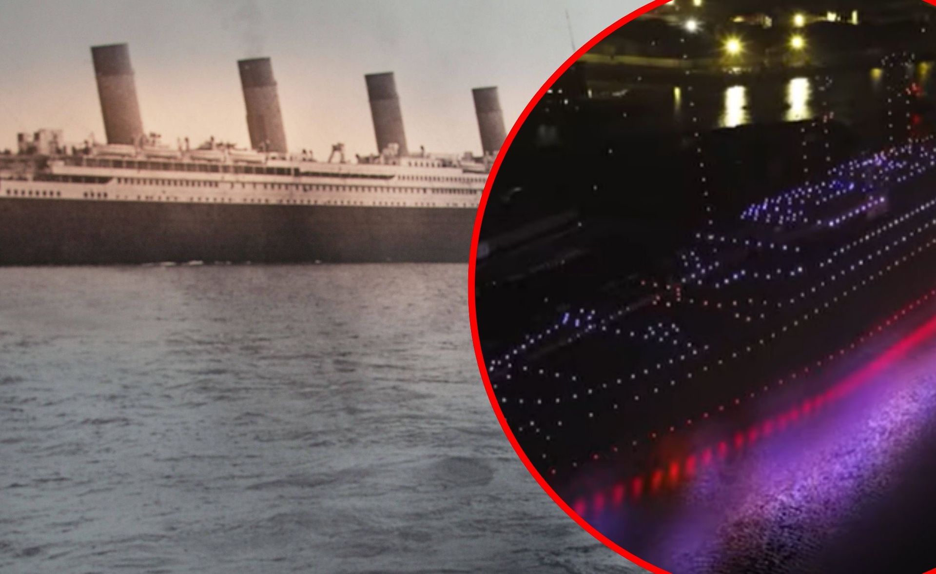 Titanic powrócił. Drugi raz w historii "wypłynął" z portu