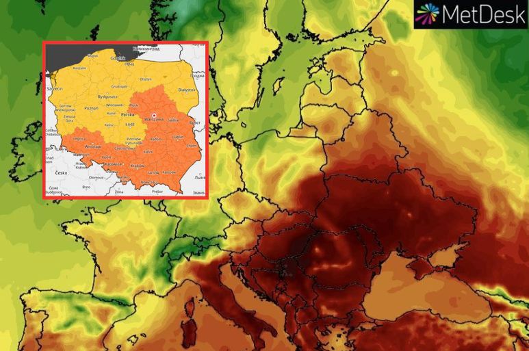 Pogoda na weekend. "Walka jesieni i lata". Seria ostrzeżeń IMGW