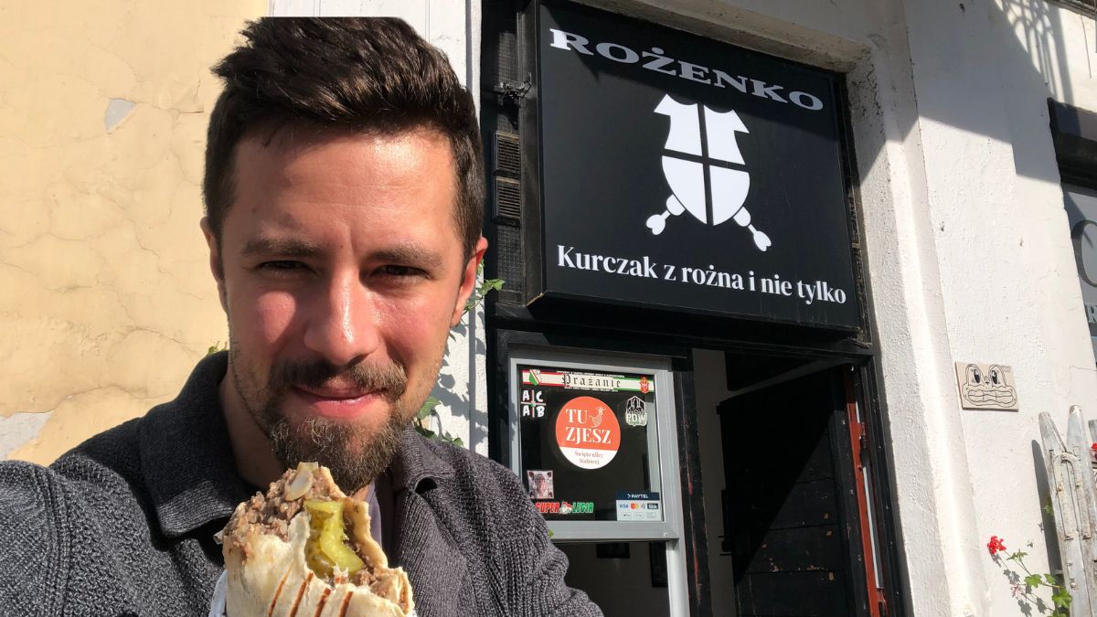 Spróbowałem krętacza z kaszanką - viralowy hit jak kebab