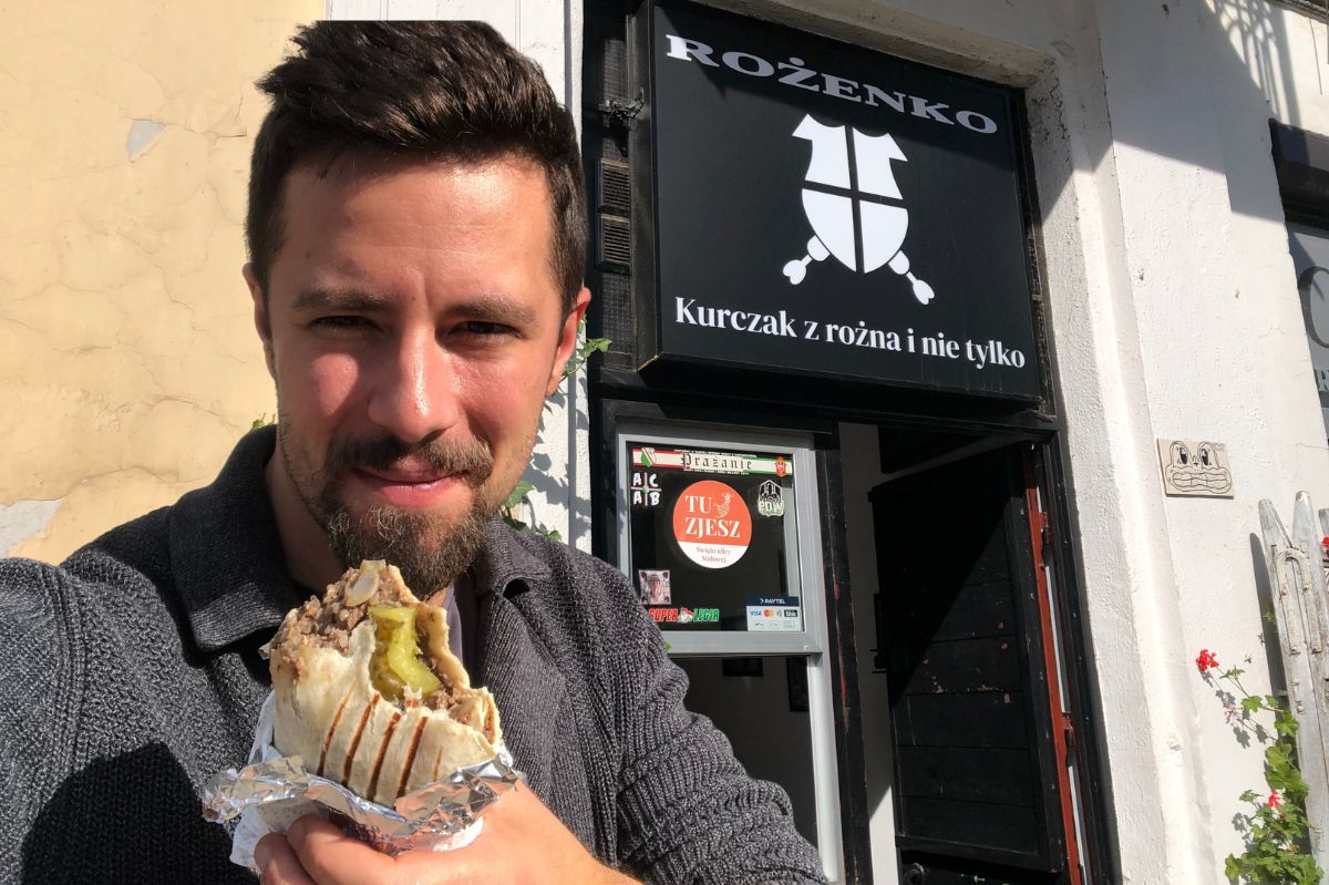 Spróbowałem krętacza z kaszanką - viralowy hit jak kebab