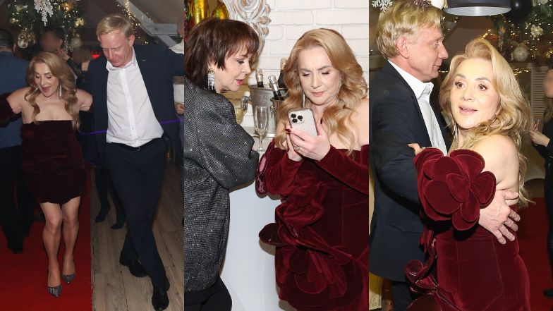 Odmieniona Danuta Martyniuk szaleje na urodzinach koleżanki