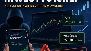 Mieszkanka powiatu sochaczewskiego straciła 130 tys. zł. Policja ostrzega przed fałszywymi inwestycjami w internecie!