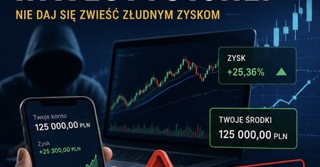 Mieszkanka powiatu sochaczewskiego straciła 130 tys. zł. Policja ostrzega przed fałszywymi inwestycjami w internecie!