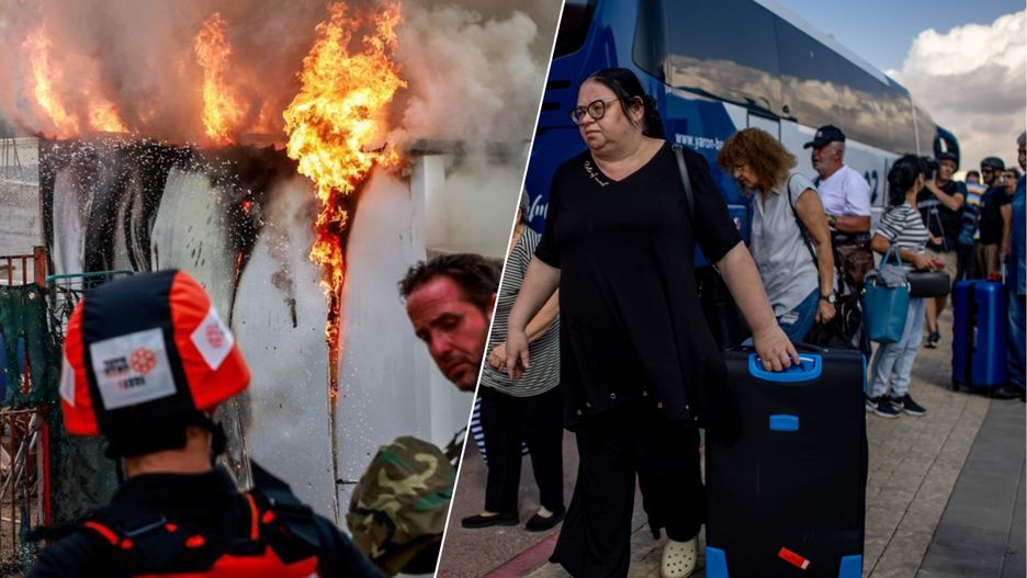 Pierwsza ewakuacja miasta w historii Izraela 