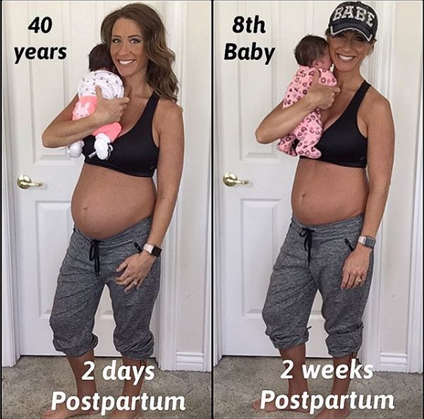 Ciało Jocelyn szybko regeneruje się po ciąży