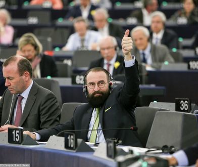 József Szájer. Organizator imprezy w Brukseli nie wiedział, że będzie na niej polityk