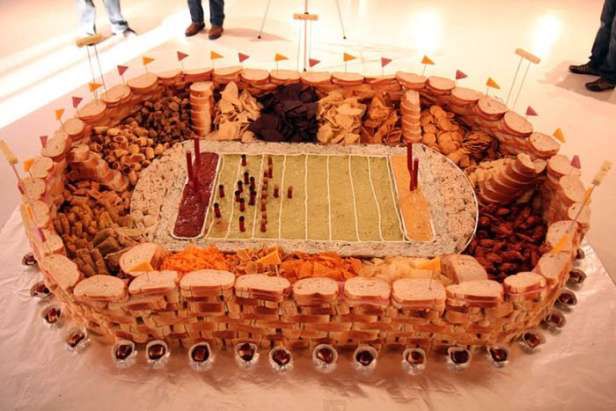 Jadalne makiety stadionów. Super Bowl w wersji dla wielbicieli cholesterolu 2