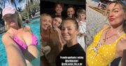 Barbara Kurdej-Szatan wraz z rodziną wypoczywa w Miami: opalanie, basen i "przemiłe" spotkanie z Rubikami