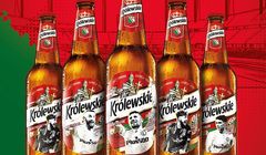 Piłkarze Legii znów na etykietach piwa Królewskiee