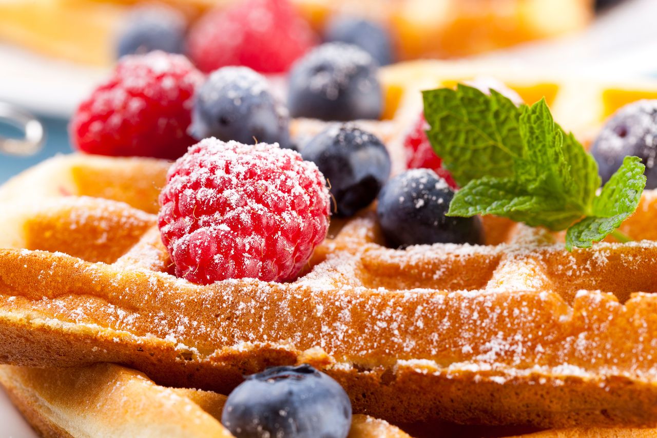 W gofrach przemycam wysokobiałkowe warzywo. Smakują jak tradycyjne, a są zdrowsze