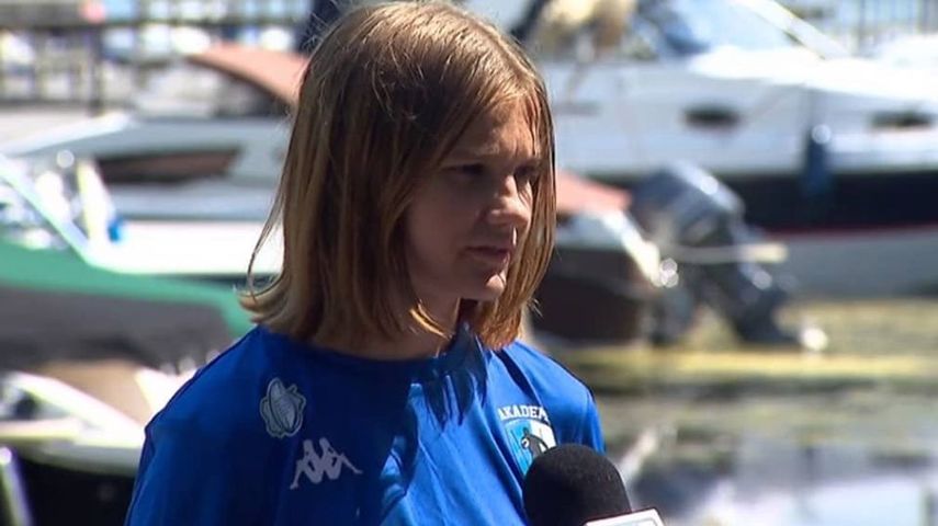 12-letnia rugbystka z Olsztyna uratowała tonące dziecko