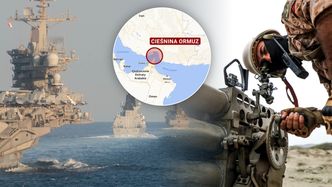 Iran zamyka na kilka godzin Cieśninę Ormuz. Zwiększa presję na USA