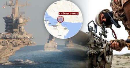 Iran zamyka na kilka godzin Cieśninę Ormuz. Zwiększa presję na USA