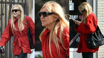 Monika Olejnik szpanuje torebką za 25 TYSIĘCY ZŁOTYCH w drodze na zakupy (ZDJĘCIA)