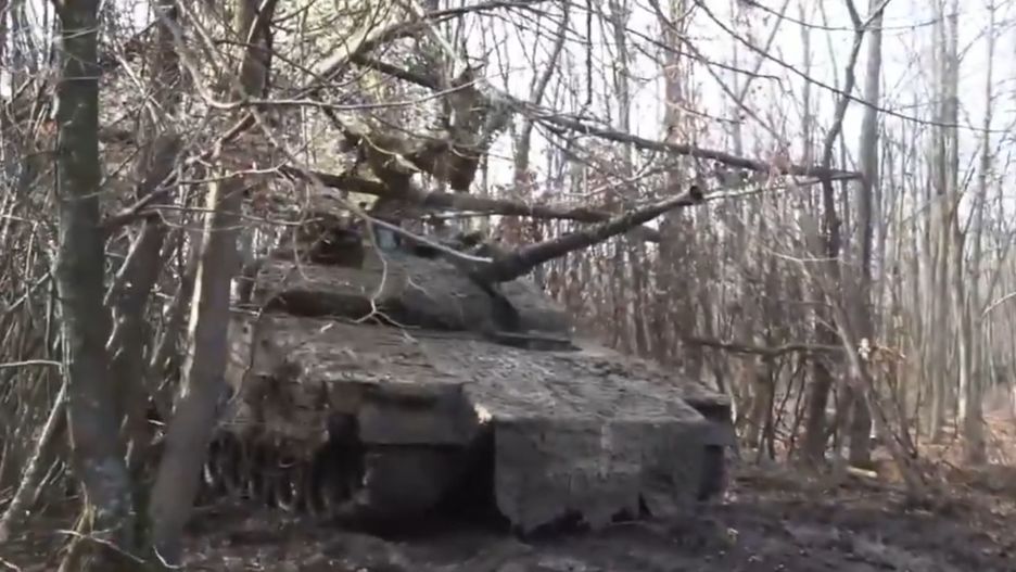 Strf 9040C gdzieś w Ukrainie.