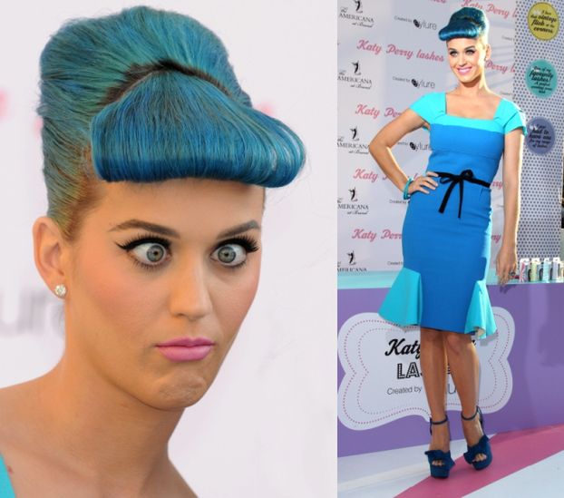 Nowa, niebieska fryzura Katy Perry!