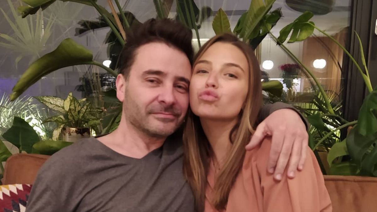 Julia Wieniawa z tatą