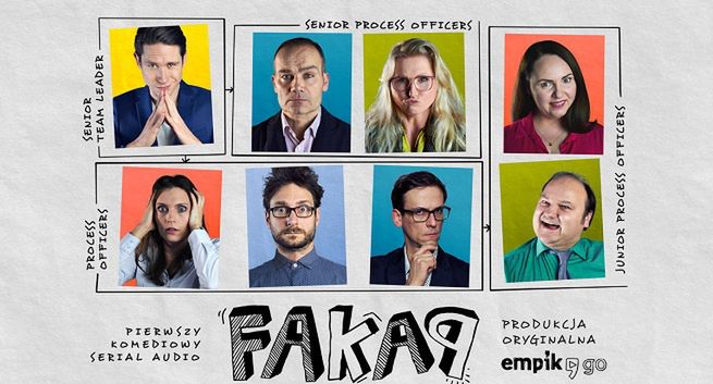 Korporacyjny humor w dobie koronawirusa? Empik Go i stand-uperzy zapraszają na pierwszy komediowy serial audio „FAKAP"