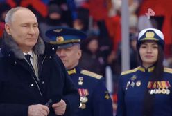 Nagle na scenie pojawił się Putin. Zaczął krzyczeć