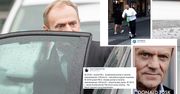 Tusk bez prawa jazdy. W sieci zawrzało