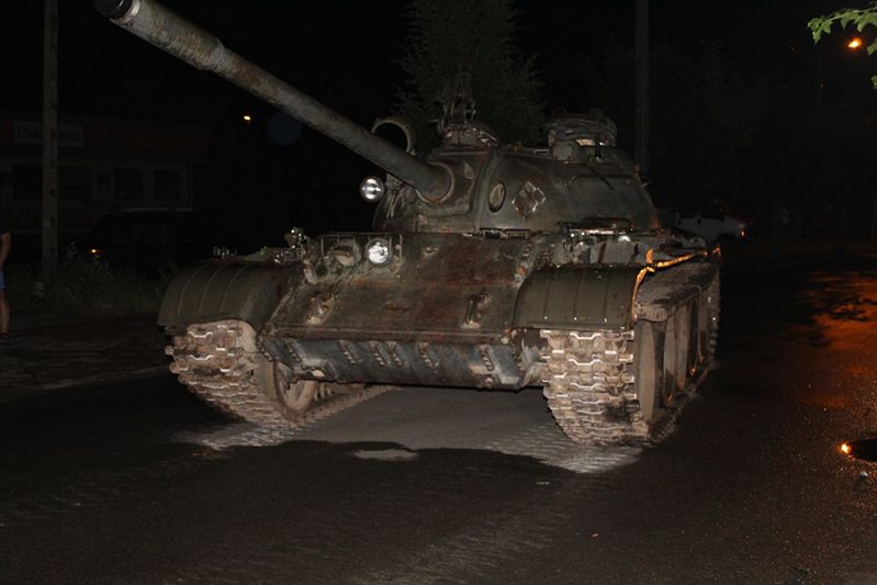 T 55 po zatrzymaniu