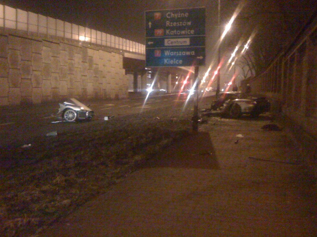 Porsche 911 997 Crash