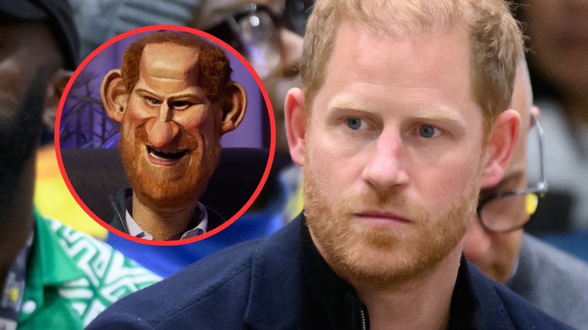 Zrobili kukłę na wzór księcia Harry'ego