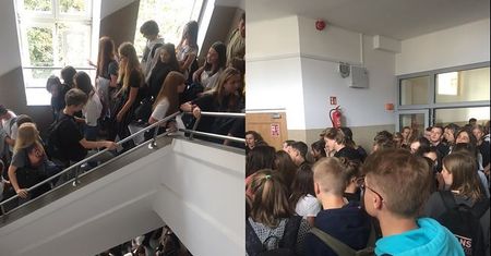 Powrót do szkoły. Tak to wyglądało w ubiegłym roku. Tłum i chaos