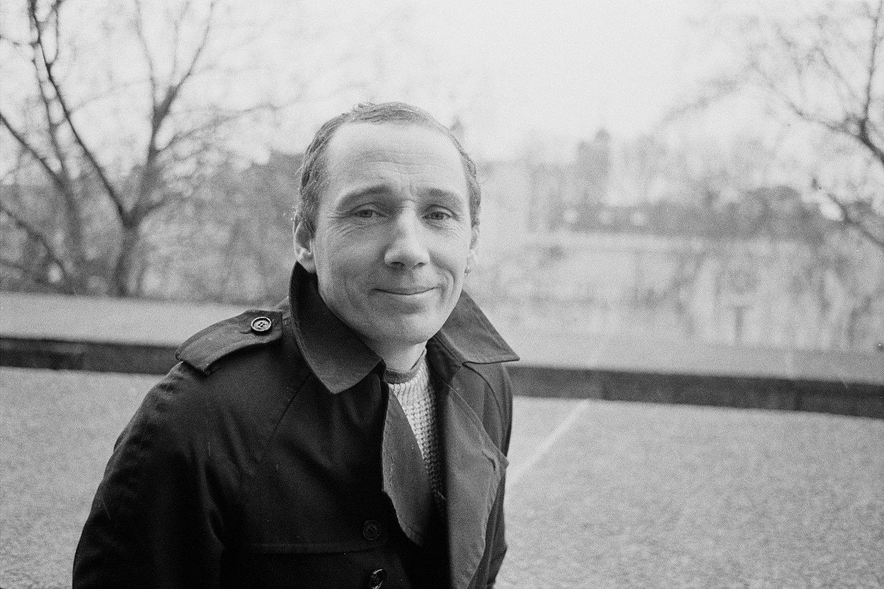 Michael Fagan. Zdjęcie wykonane w 1985 roku 