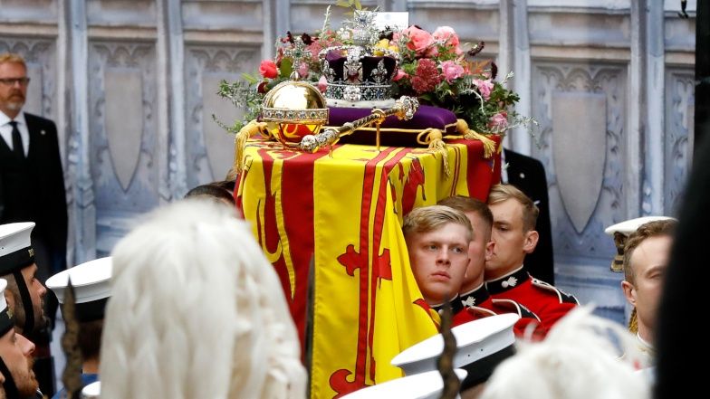 Rodzina królewska na uroczystościach pogrzebowych królowej Elżbiety II