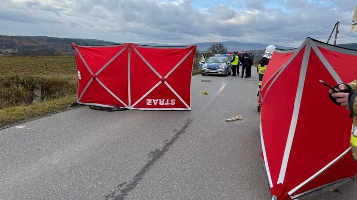 Tragiczny wypadek w Bieździadkach. Nie żyją dwie kobiety