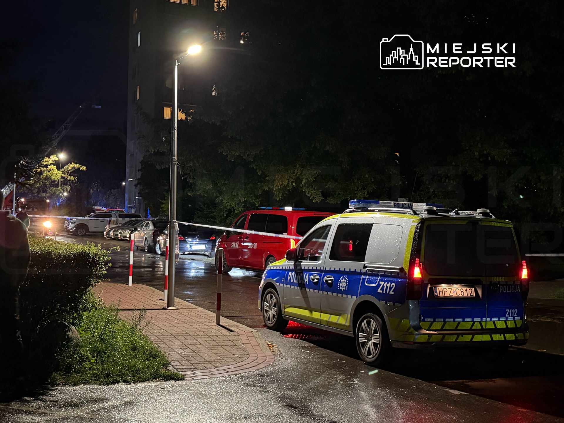 Akcja służb na warszawskim Bemowie