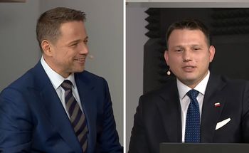 "Nie jest mi wstyd". Mentzen pytał go o Tuska
