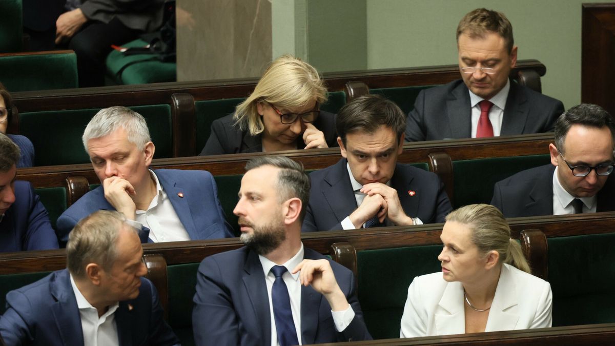 32. posiedzenie Sejmu X kadencji
Fot. Adam Burakowski/East News, Warszawa, 04.04.2025. 32. posiedzenie Sejmu X kadencji. Glosowanie w sprawie skladki zdrowotnej.
Adam Burakowski