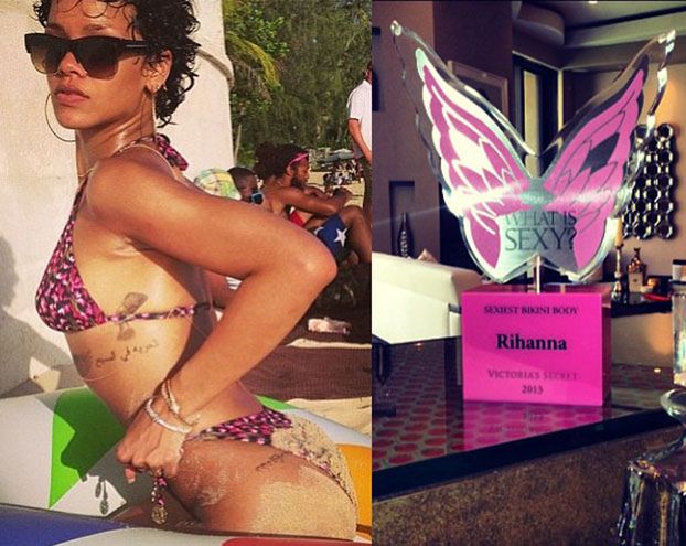 Rihanna ma "NAJLEPSZE CIAŁO w bikini"?