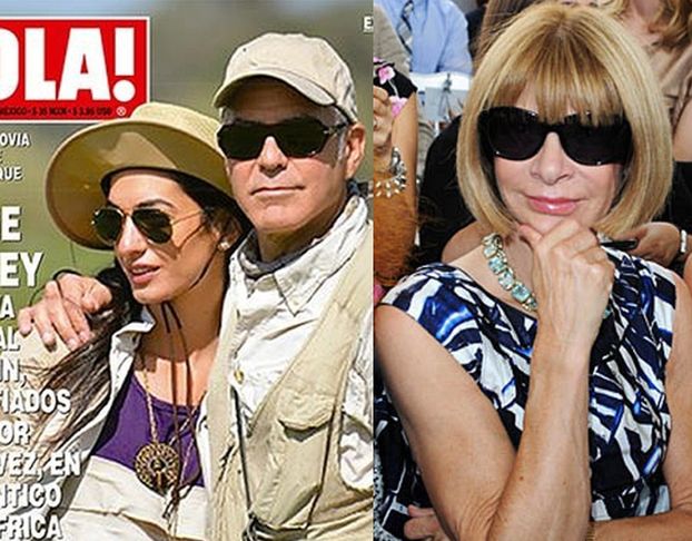 Anna Wintour dostała zaproszenie na wesele Clooneya i Alamuddin!