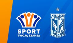 STS udostępnia miejsce fundacji Sport Twoją Szansą na koszulce Lecha Poznań
