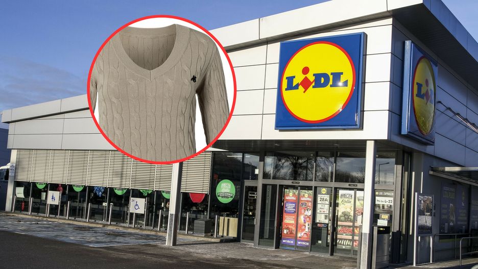 Lidl sprzedaje dzianinowy sweter o kultowym kroju 