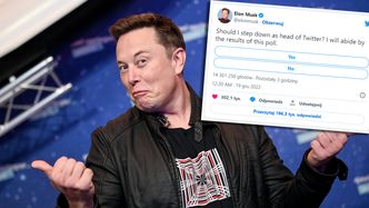 Musk przestanie być CEO Twittera? Użytkownicy zagłosowali