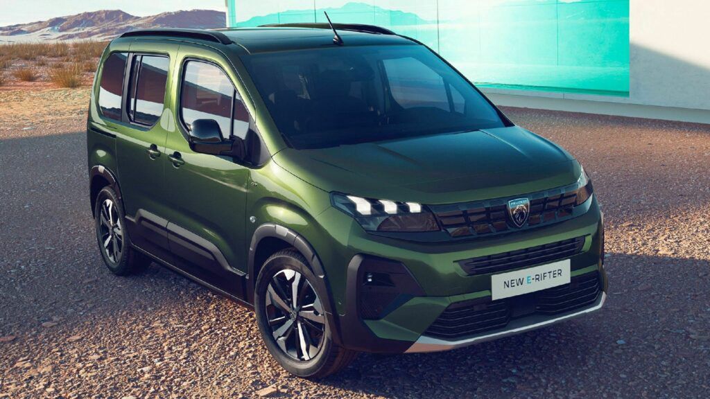 Peugeot E-Rifter po liftingu