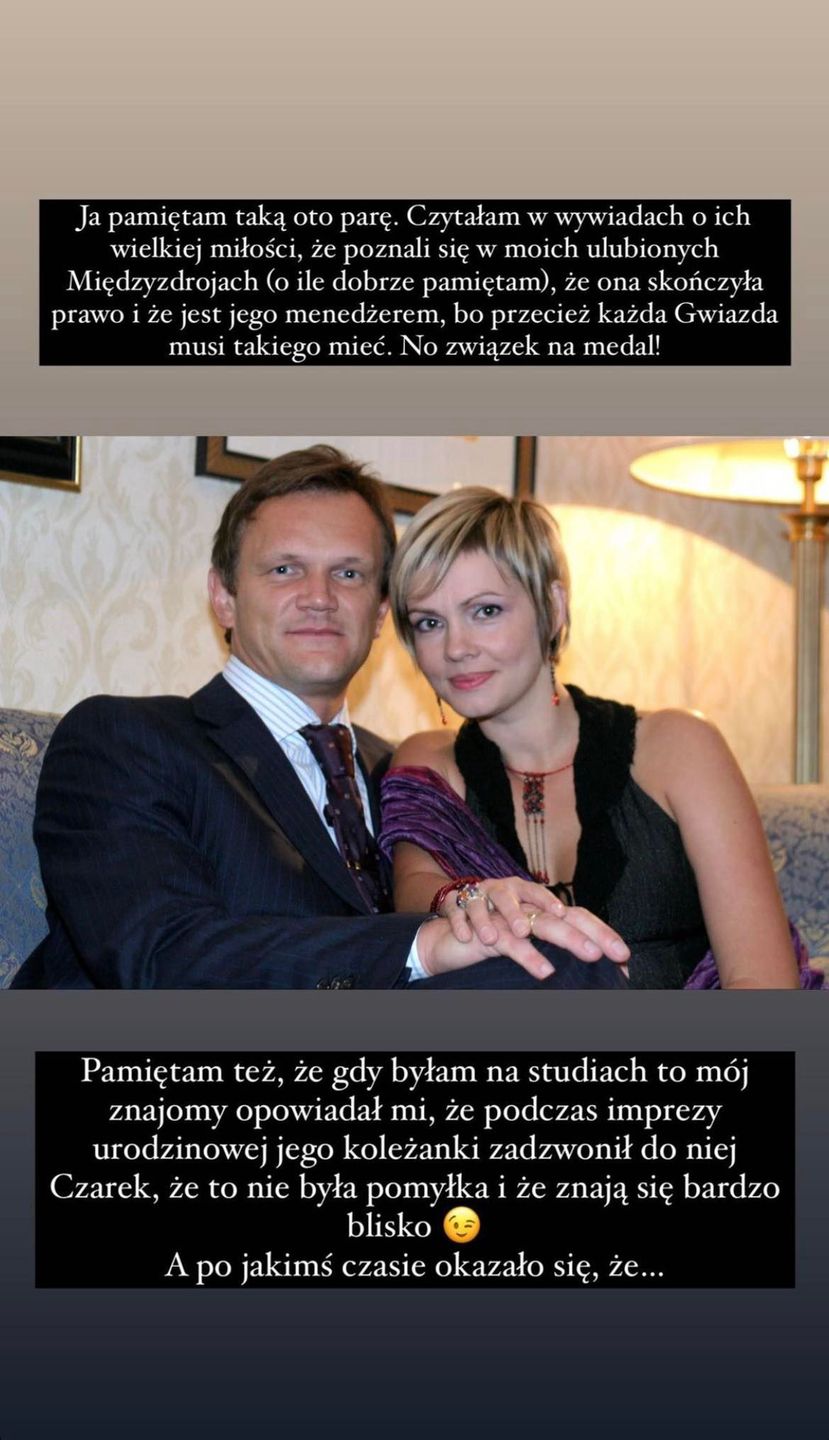 Edyta Pazura odpowiada na plotki o Cezarym