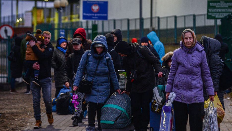 W Medyce codziennie pojawia się wiele rodzin z Ukrainy - zdjęcie poglądowe