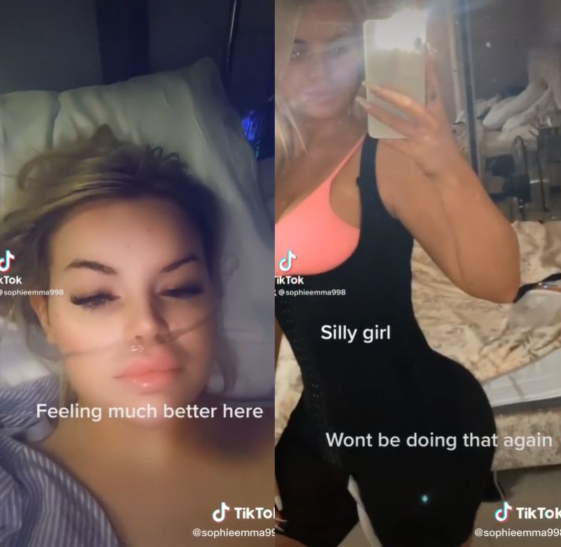 Kadry z nagrania Sophie Dewey