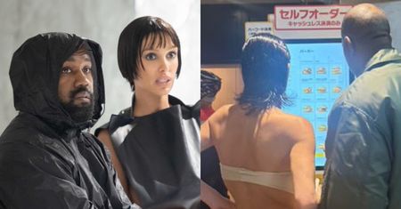 Kanye West i Bianca Censori przyuważeni w fast foodzie. 29-latka nie zawiodła i znów zapomniała ubrań