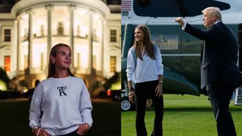 18-letnia wnuczka Donalda Trumpa WYKORZYSTUJE Biały Dom i dziadka do promowania biznesu. Za bluzę chce prawie 500 ZŁOTYCH
