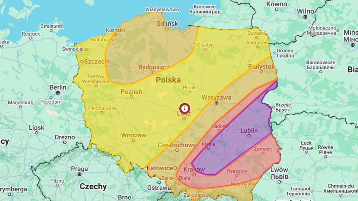 Niszczące burze nad Polską. Wydano ostrzeżenia
