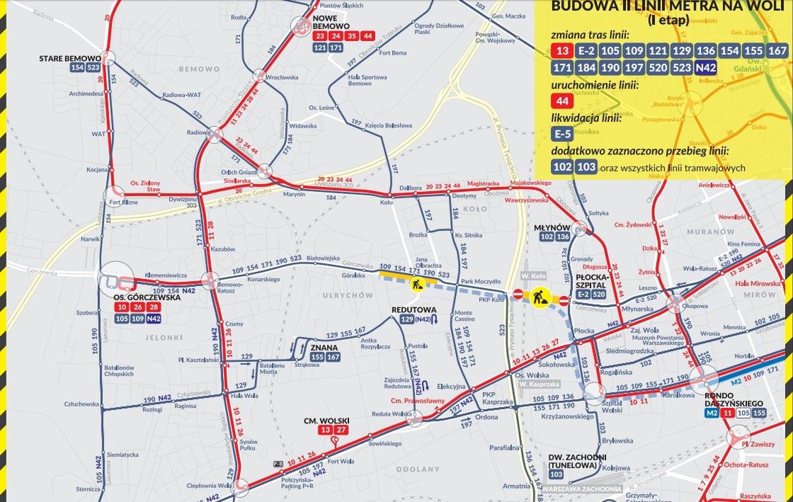 Rozbudowa II linii metra. Komunikacyjny armagedon na Woli