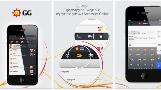 Nowa wersja GG dla iOS-a 1